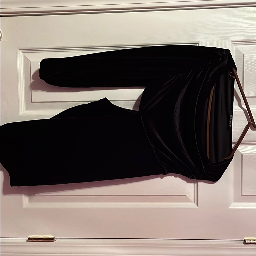 Simple Black mini dress